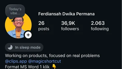 Instagram Ferdiansah Dwika Permana (haloferdi)